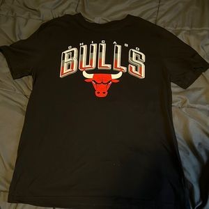 Chicago Bulls NBA black t shirt men XL